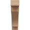 Ekena Millwork 5"W x 20"D x 20"H Thin Mediterranean Rough Cedar Woodgrain TimberThane Corbel, Primed Tan CORUR05X20X20MEDRCPR - alternate 3